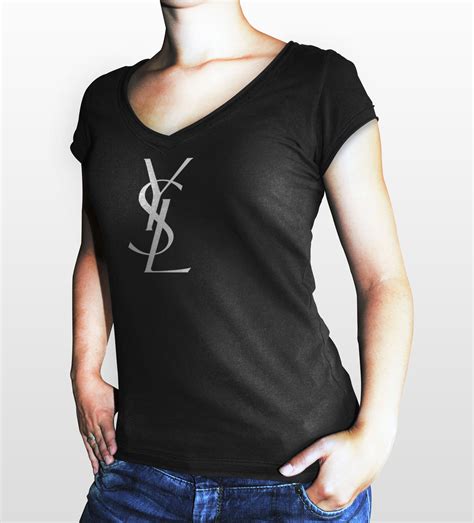 ysl t-shirt women|saint laurent t shirt small.